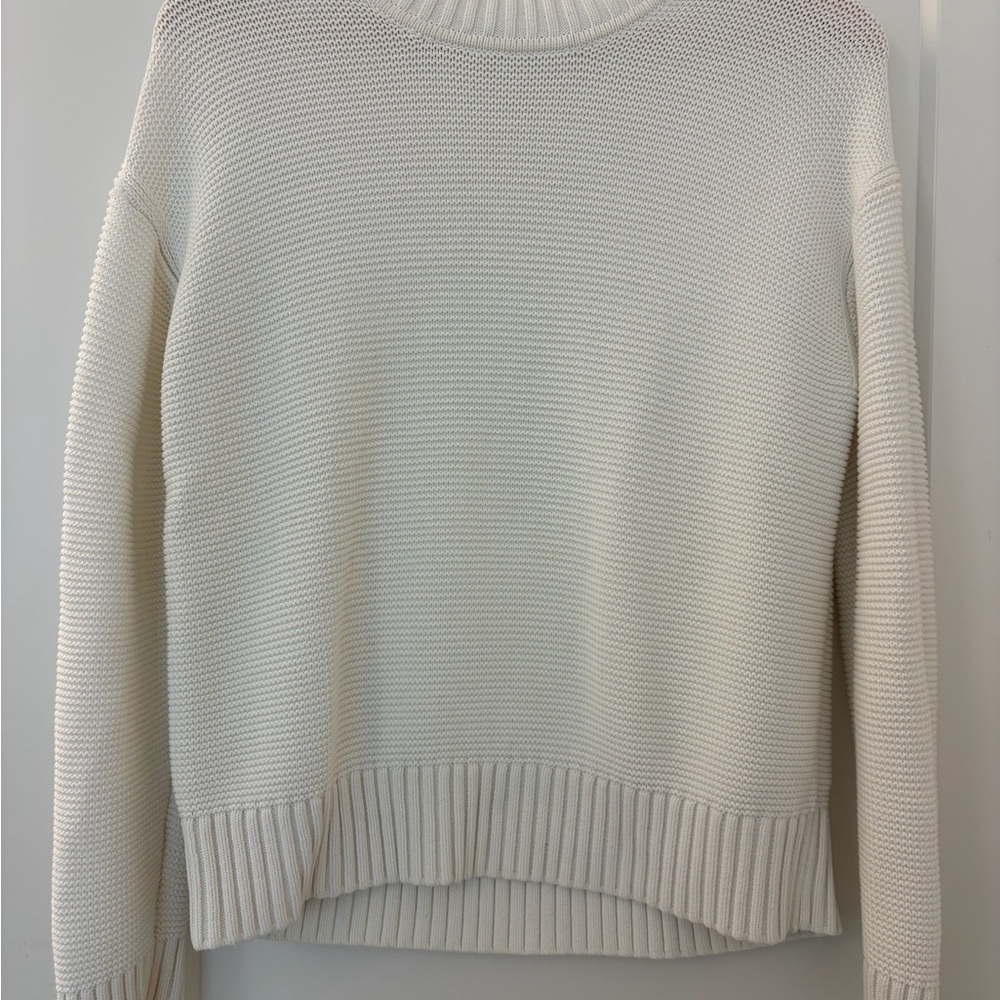 Everlane Oversized Sweater in Cream
